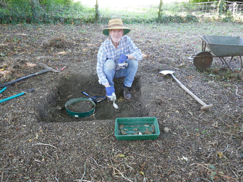 Guided archaeological dig in Barkway 